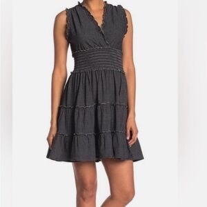 Max Studio Tiered Ruffle Mini Dress